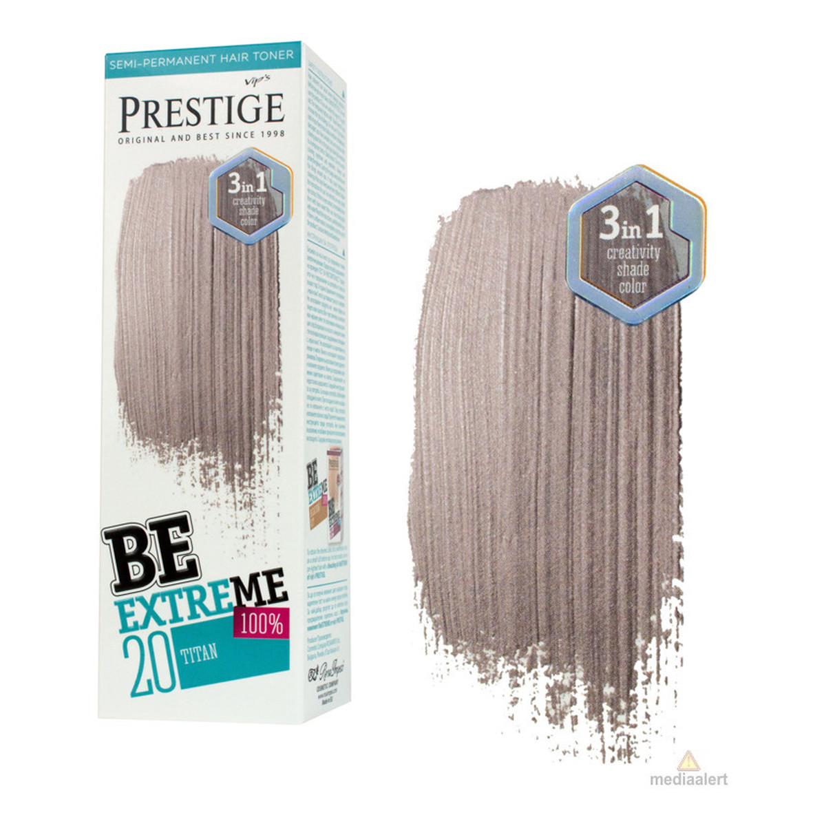Prestige BE EXTREME TONER DO WŁOSÓW BEZ AMONIAKU