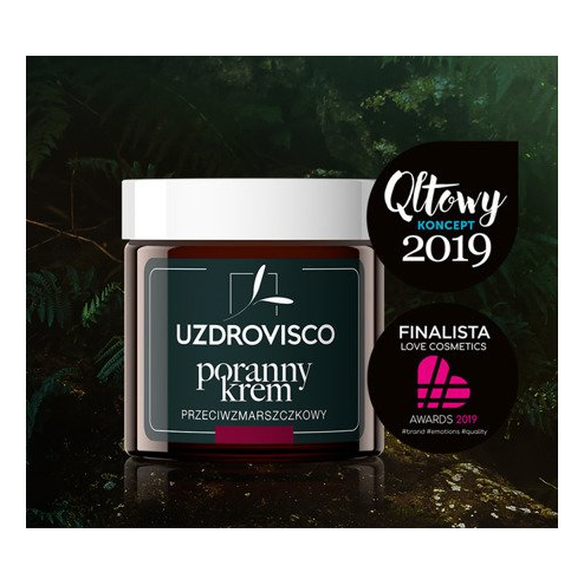 Uzdrovisco Czarny Tulipan Poranny krem przeciwzmarszczkowy - 50ml