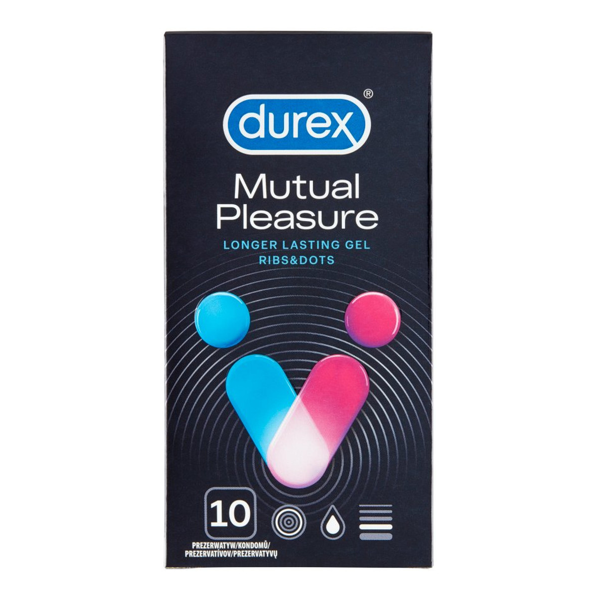 Durex Mutual Pleasure Prezerwatywy 10szt.