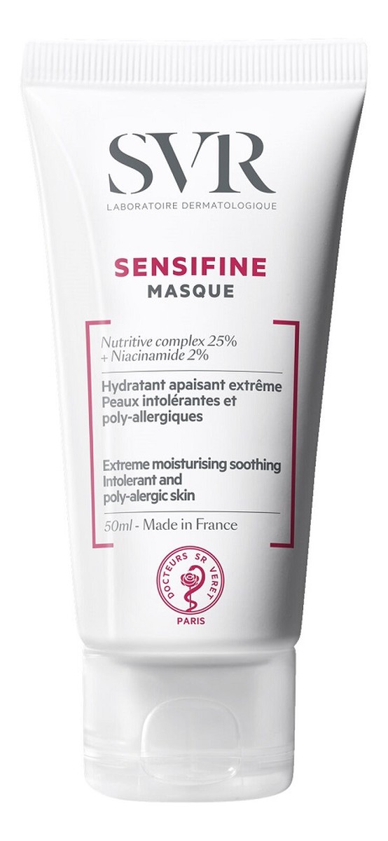 Sensifine masque nawilżająco-wygładzająca maska do twarzy