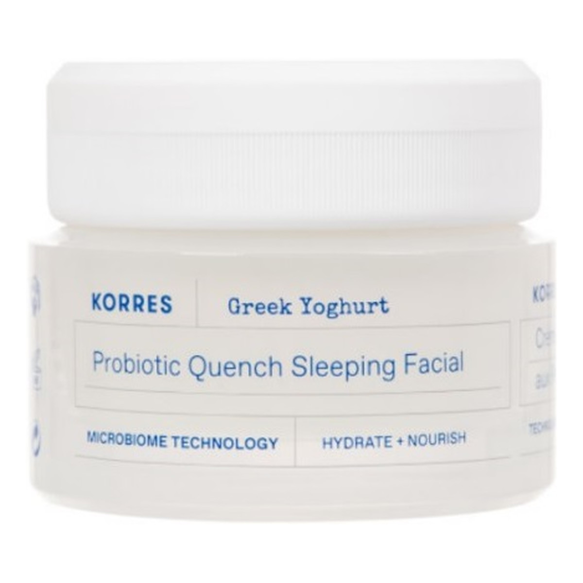 Korres Greek Yoghurt odżywczy Krem do twarzy na noc 40ml