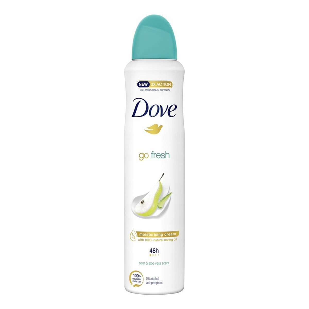 Dove Go Fresh Antyperspirant w Sprayu Dla Kobiet 200ml