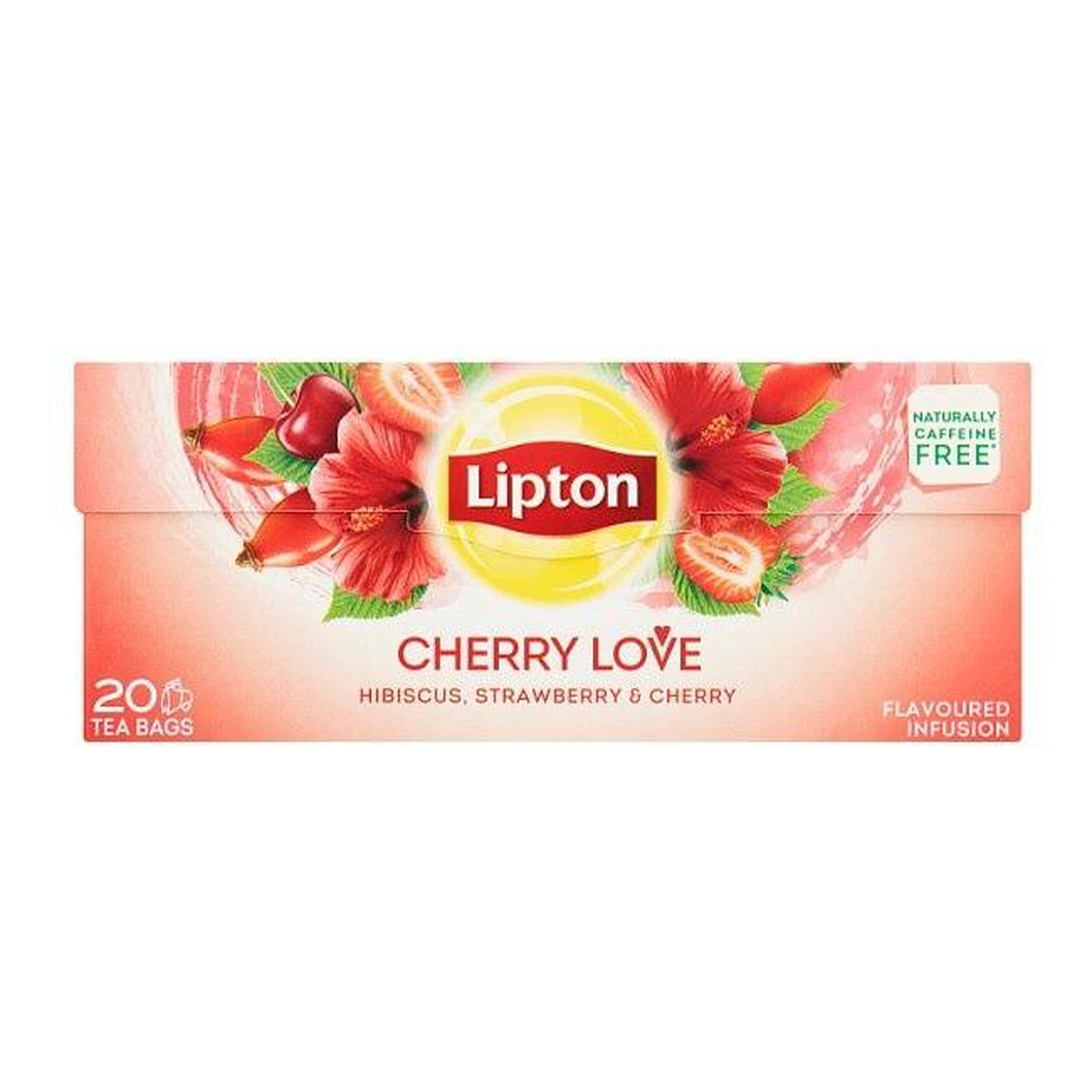 Lipton Cherry Love Herbata owocowa 20 torebek 32g