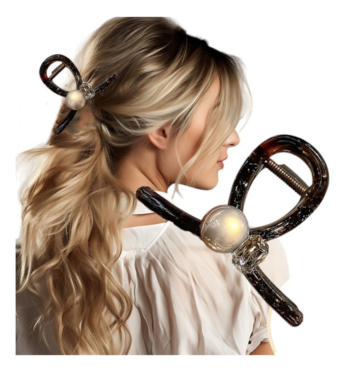 Spinka klamra do włosów