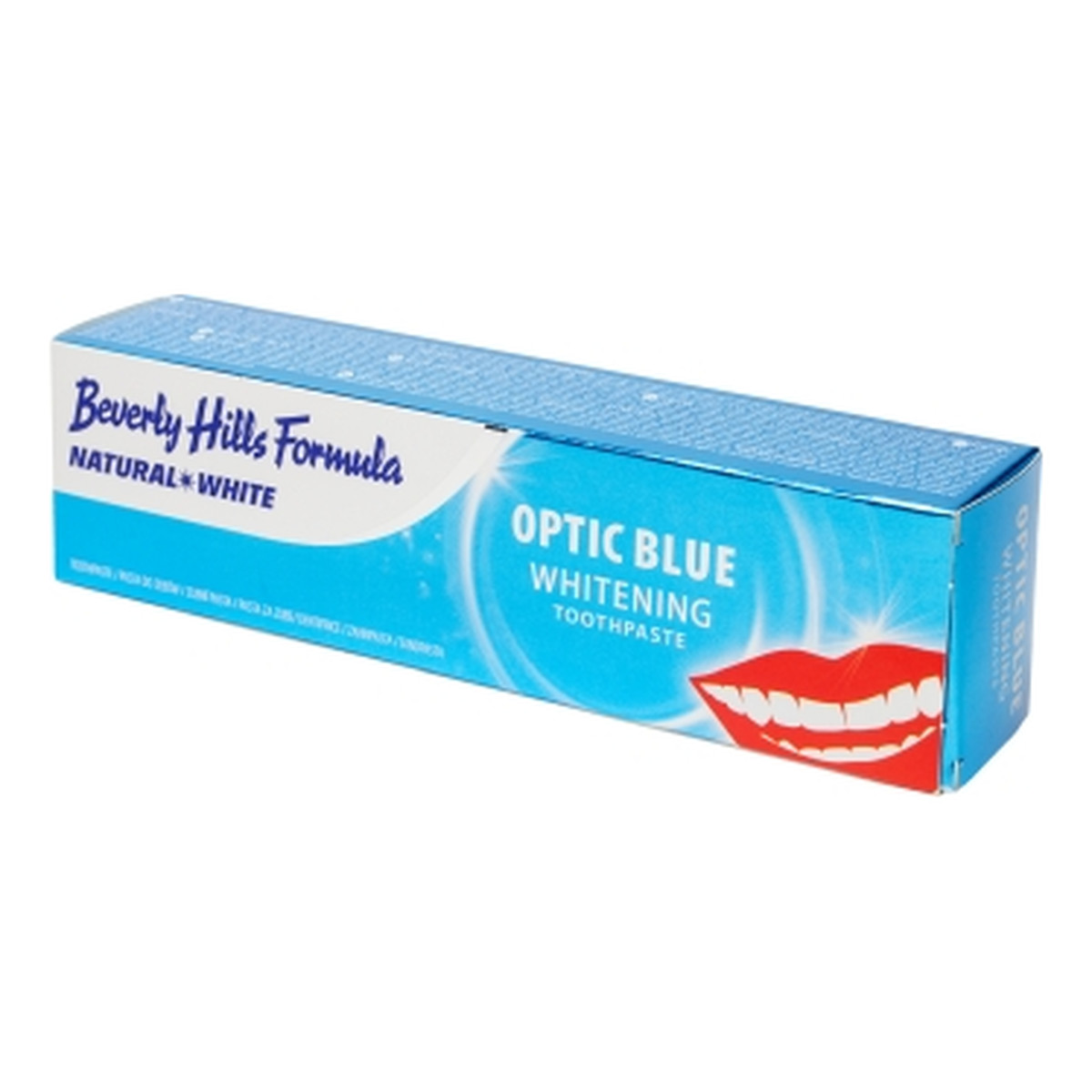 Beverly Hills PASTA DO ZEBOW NATURAL WHITE OPTIC BLUE WHITENING 100ml