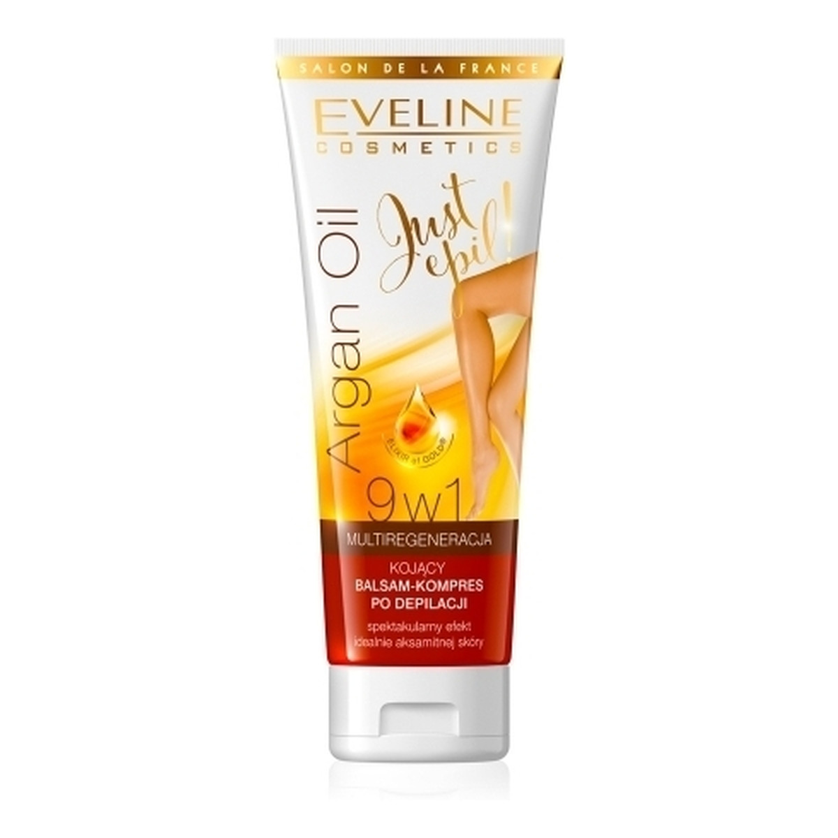 Eveline Argan Oil Just Epil Kojący Balsam-Kompres Po Depilacji 9 w 1
