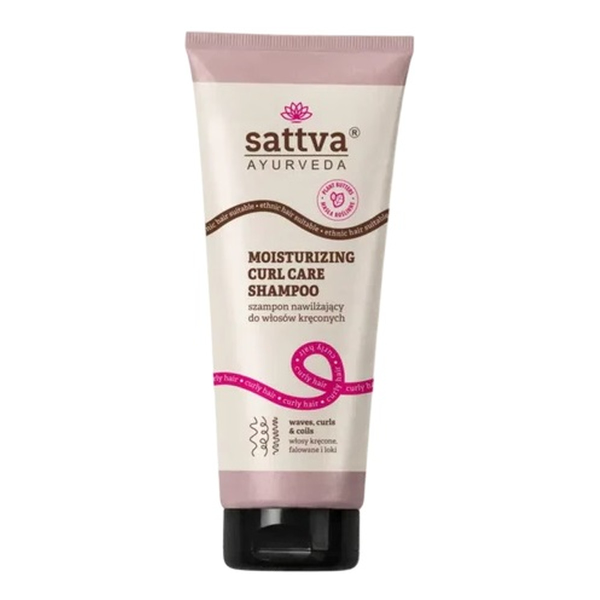 Sattva Szampon nawilżający do włosów kręconych 200ml