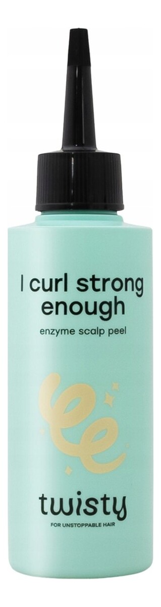 I curl strong enough peeling enzymatyczny do skóry głowy