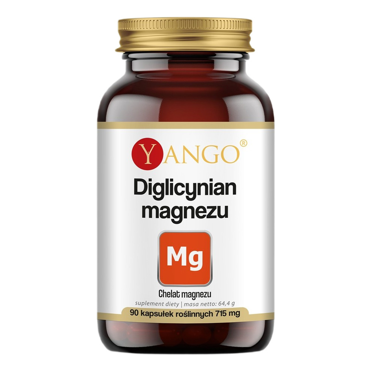 Yango Diglicynian magnezu suplement diety 90 kapsułek