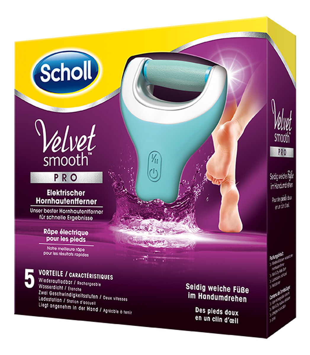 Wet&Dry Elektryczny pilnik do stóp z ładowarką