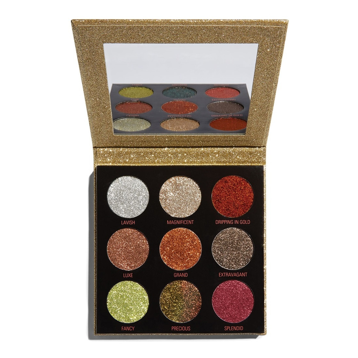 Makeup Revolution Paleta Prasowanych Brokatów