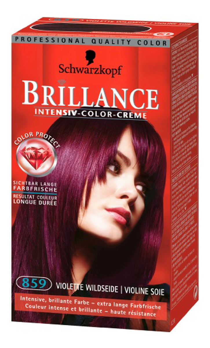 Farba Do Włosów Brillance Jedwabisty Fiolet 859