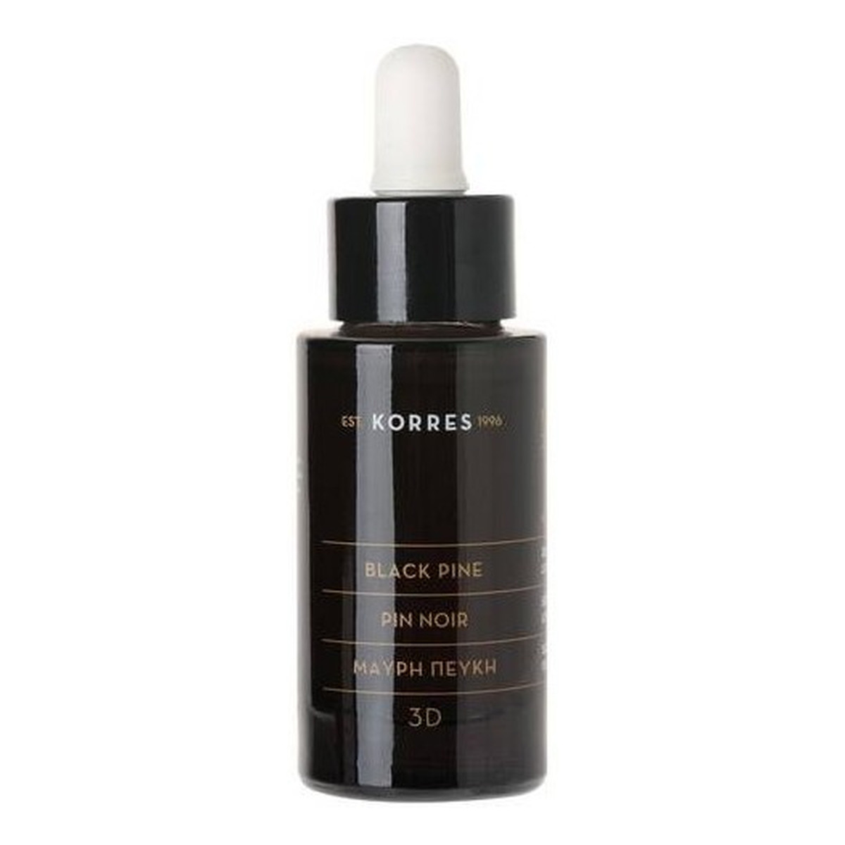 Korres Black Pine 3D aktywny olejek do twarzy 30ml