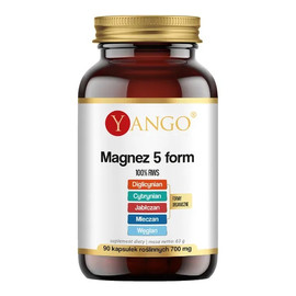 Magnez 5 form suplement diety 90 kapsułek