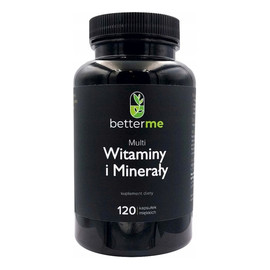 Multi Witaminy i Minerały suplement diety 120 kapsułek