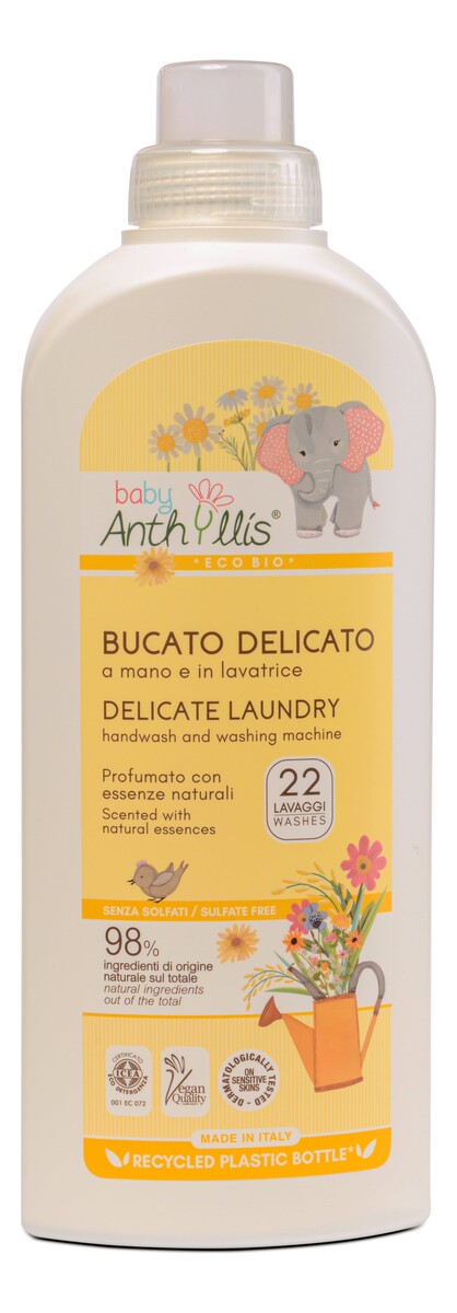 Naturalny płyn do prania ubranek dziecięcych