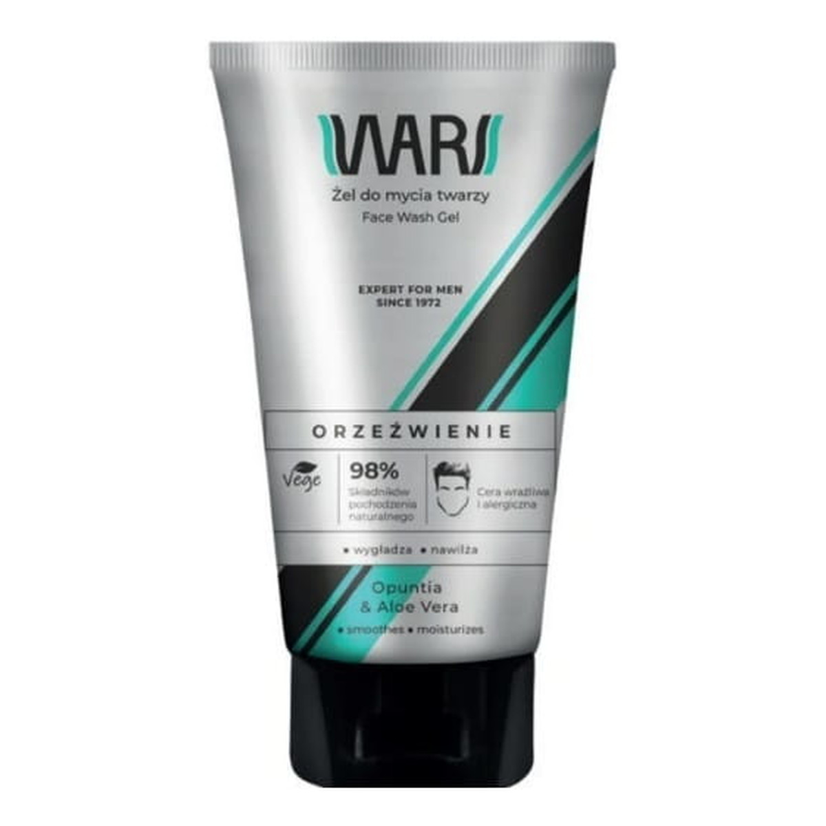 Wars Expert For Men Żel do mycia twarzy - Orzeźwienie 150ml
