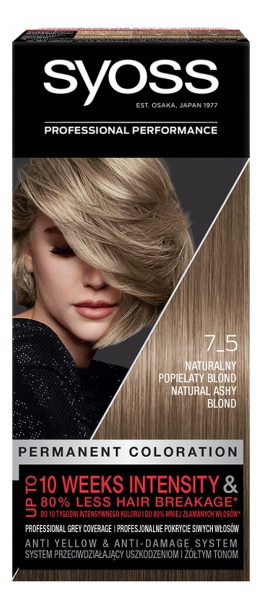 farba do włosów trwale koloryzująca 7_5 naturalny popielaty blond