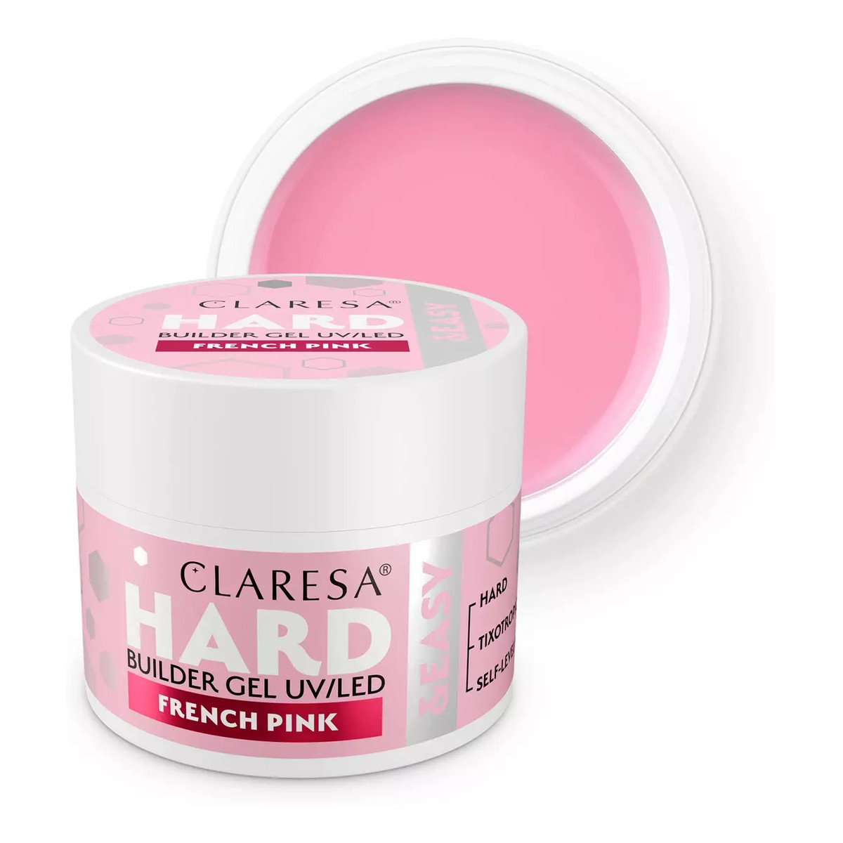 Claresa Hard&Easy Żel budujący do paznokci 12g
