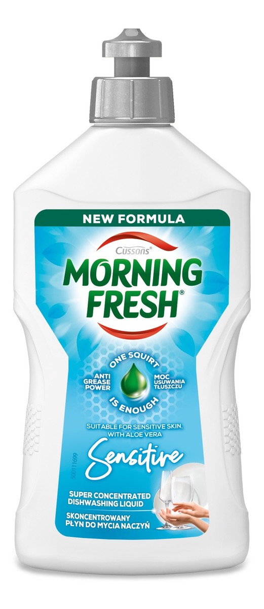 Cussons morning fresh skoncentrowany płyn do mycia naczyń-sensitive