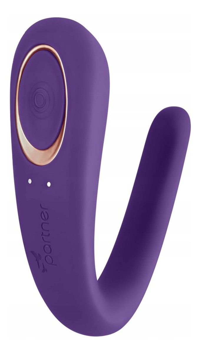 Partner massage wibrator dla par purple