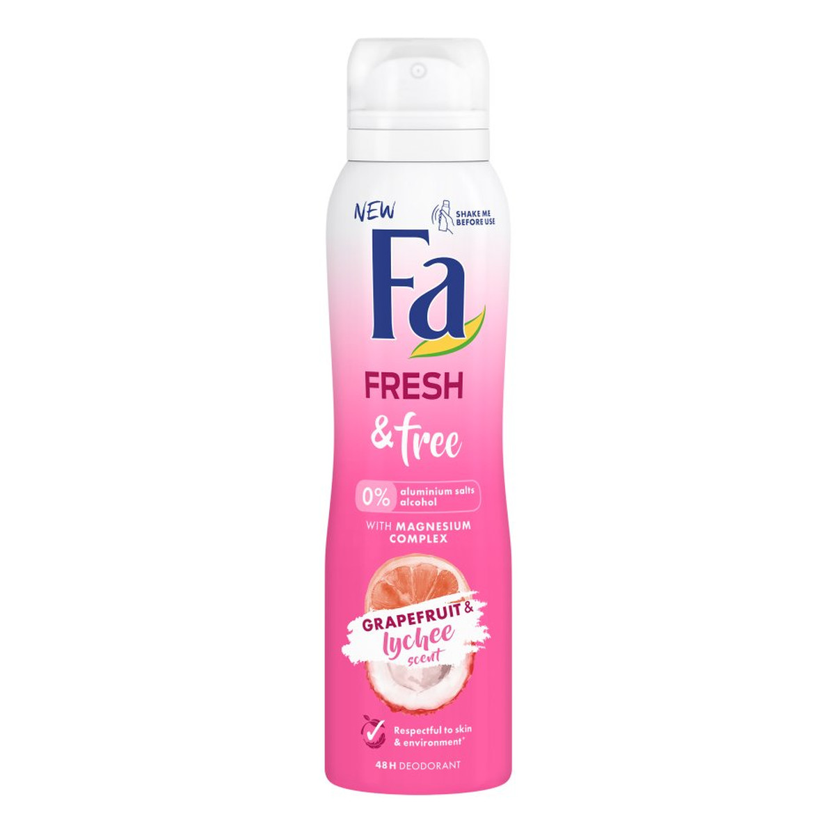 Fa Fresh & Free 48H Dezodorant spray Grapefruit & Lychee 150ml