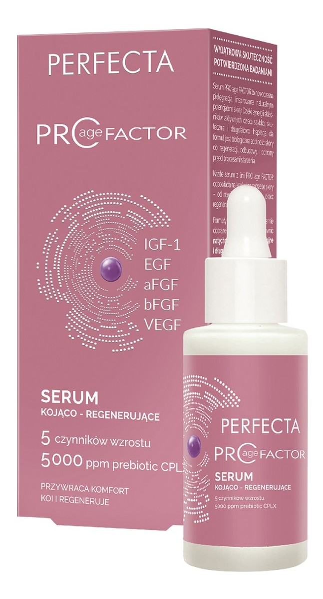 Pro age factor serum kojąco-regenerujące