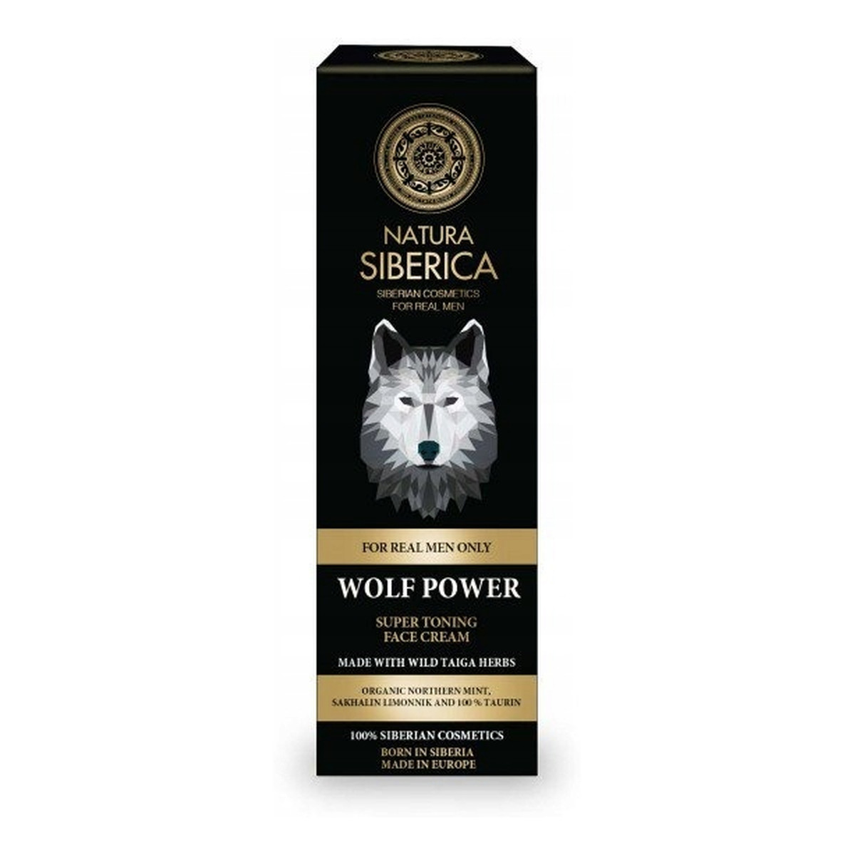 Natura Siberica Siła Wilka Men Tonizujący Krem Do Twarzy 50ml