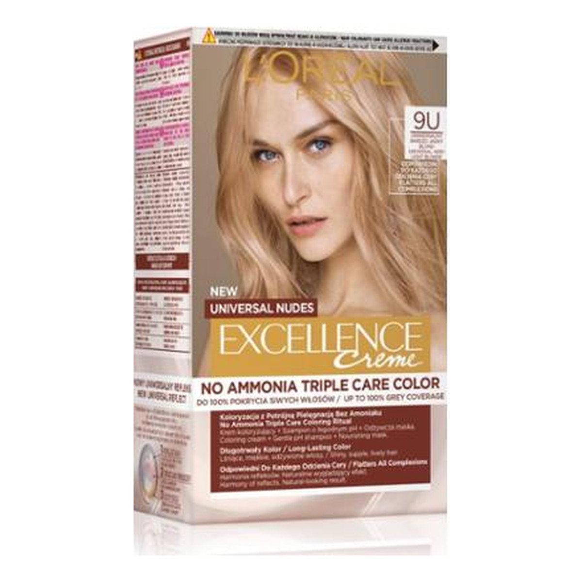 L'Oreal Paris Universal Nudes Excellence Creme pielęgnacyjny Krem koloryzujący pielęgnacyjny