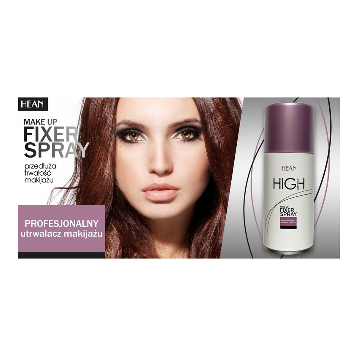Hean FIXER SPRAY PROFESJONALNY UTRWALACZ MAKIJAŻU 150ml