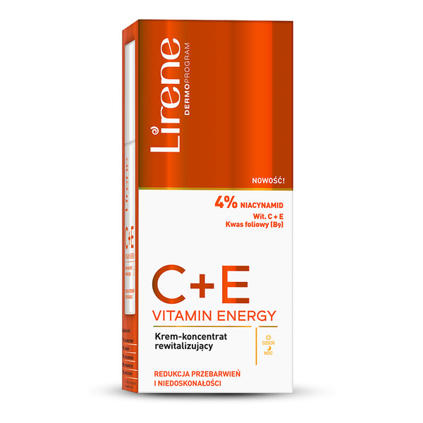LIRENE C+E VITAMIN ENERGY Kremkoncentrat rewitalizujący Wizaż24