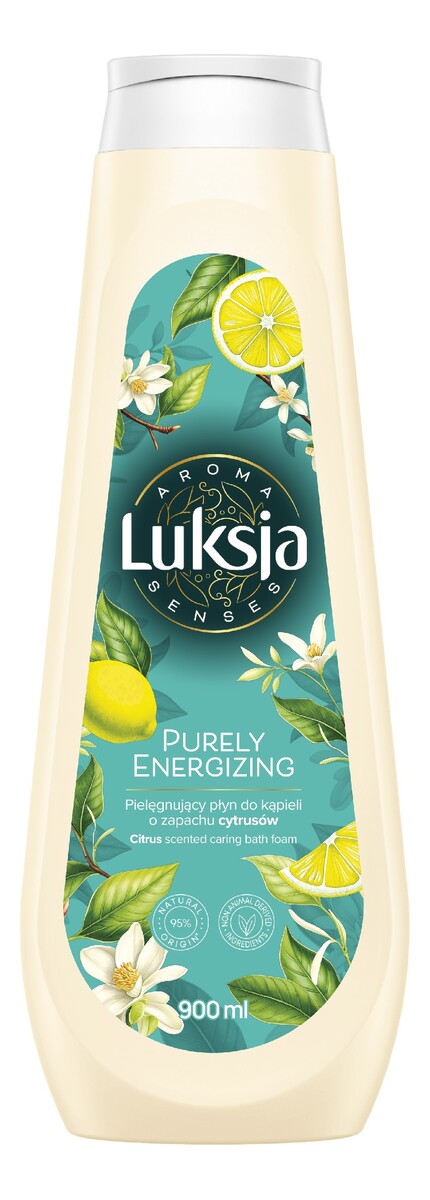 Purely Energizing Pielęgnujący płyn do kąpieli o zapachu cytrusów