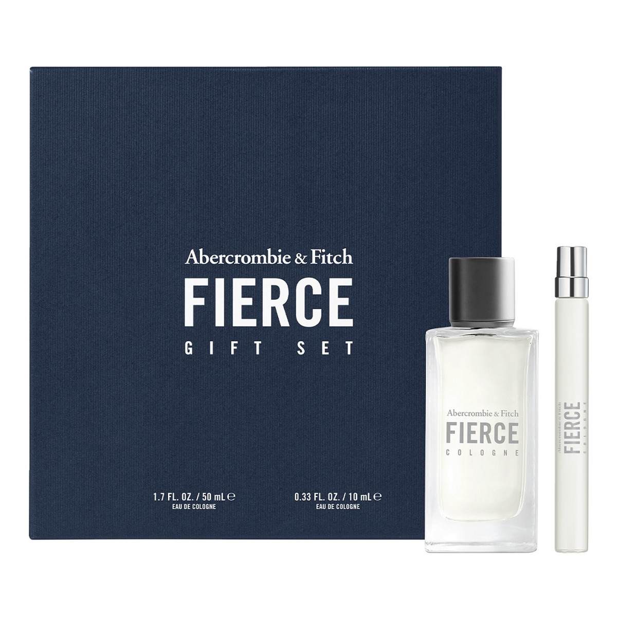 Abercrombie & Fitch Fierce Cologne Zestaw woda kolońska 50ml + woda kolońska 10ml