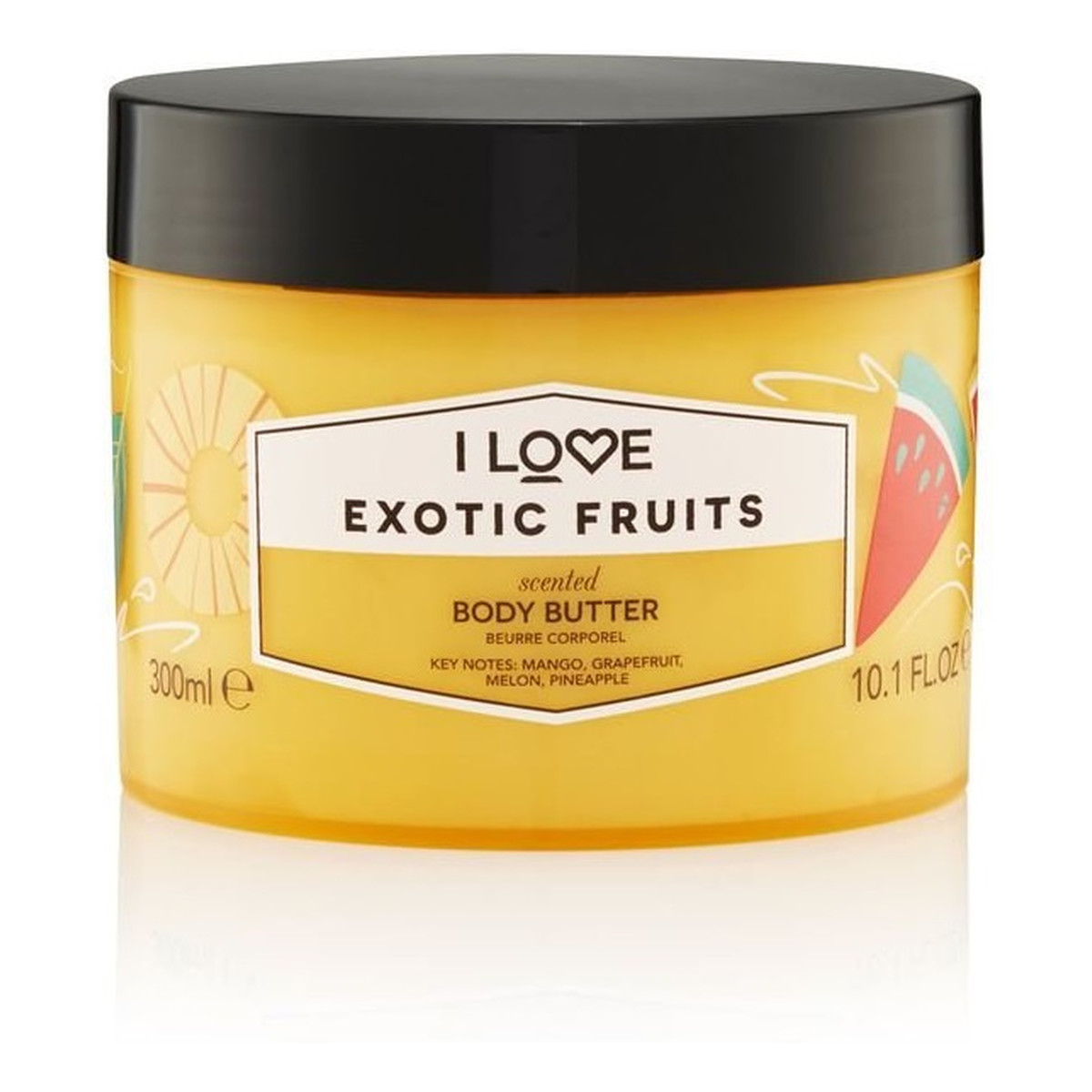 I love Scented body butter nawilżające masło do ciała exotic fruits 300ml