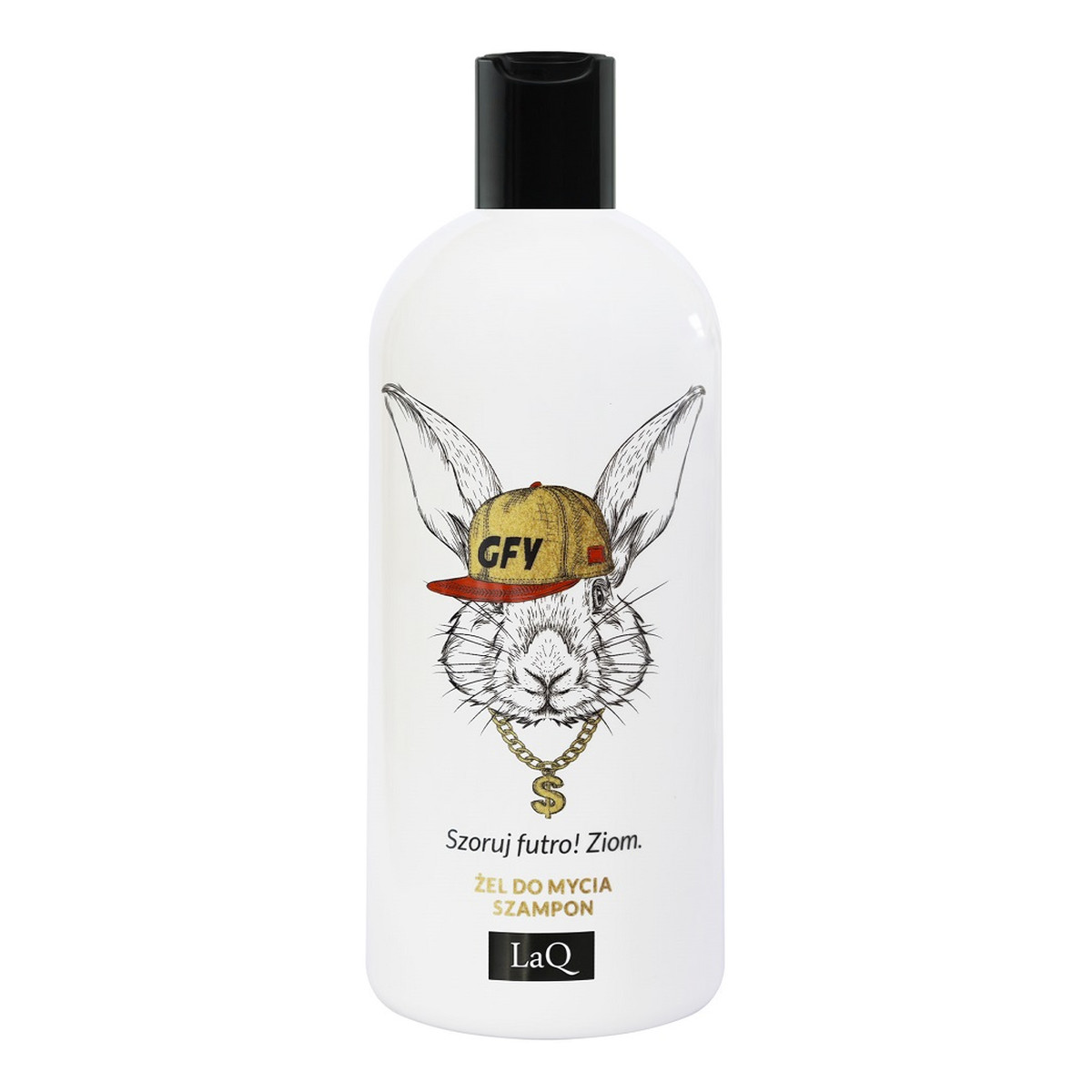 Laq Żel do mycia ciała i szampon do włosów 2w1 królik 300ml