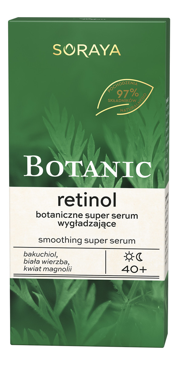 Retinol 40+ botaniczne super serum wygładzające