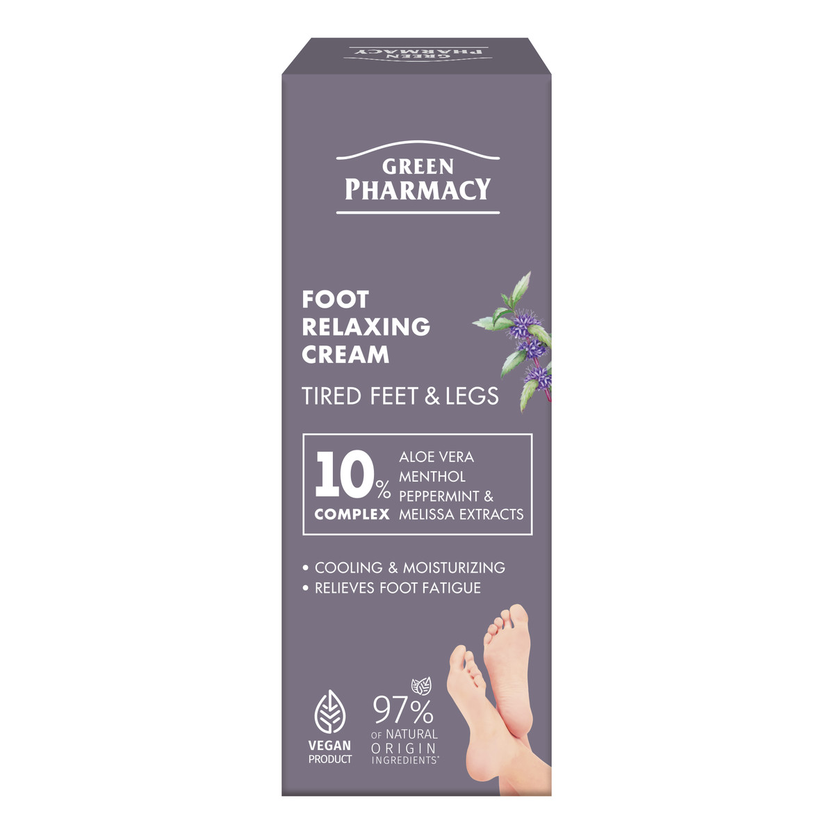 Green Pharmacy Krem do stóp i nóg relaksujący 75ml