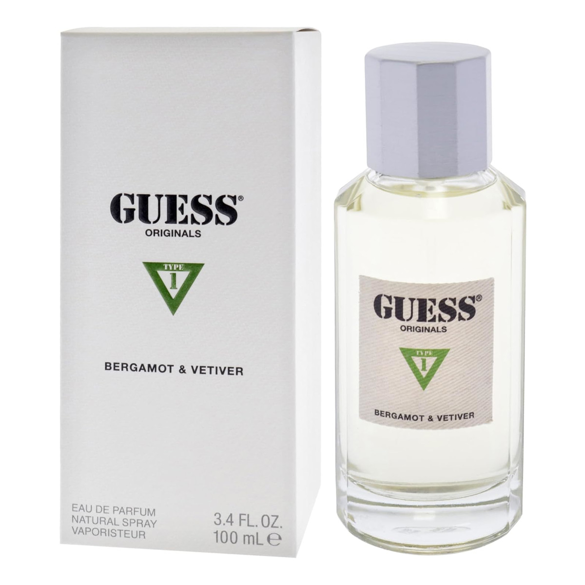 Guess Originals Woda perfumowana Type 1 Bergamot & Vetiver 100ml