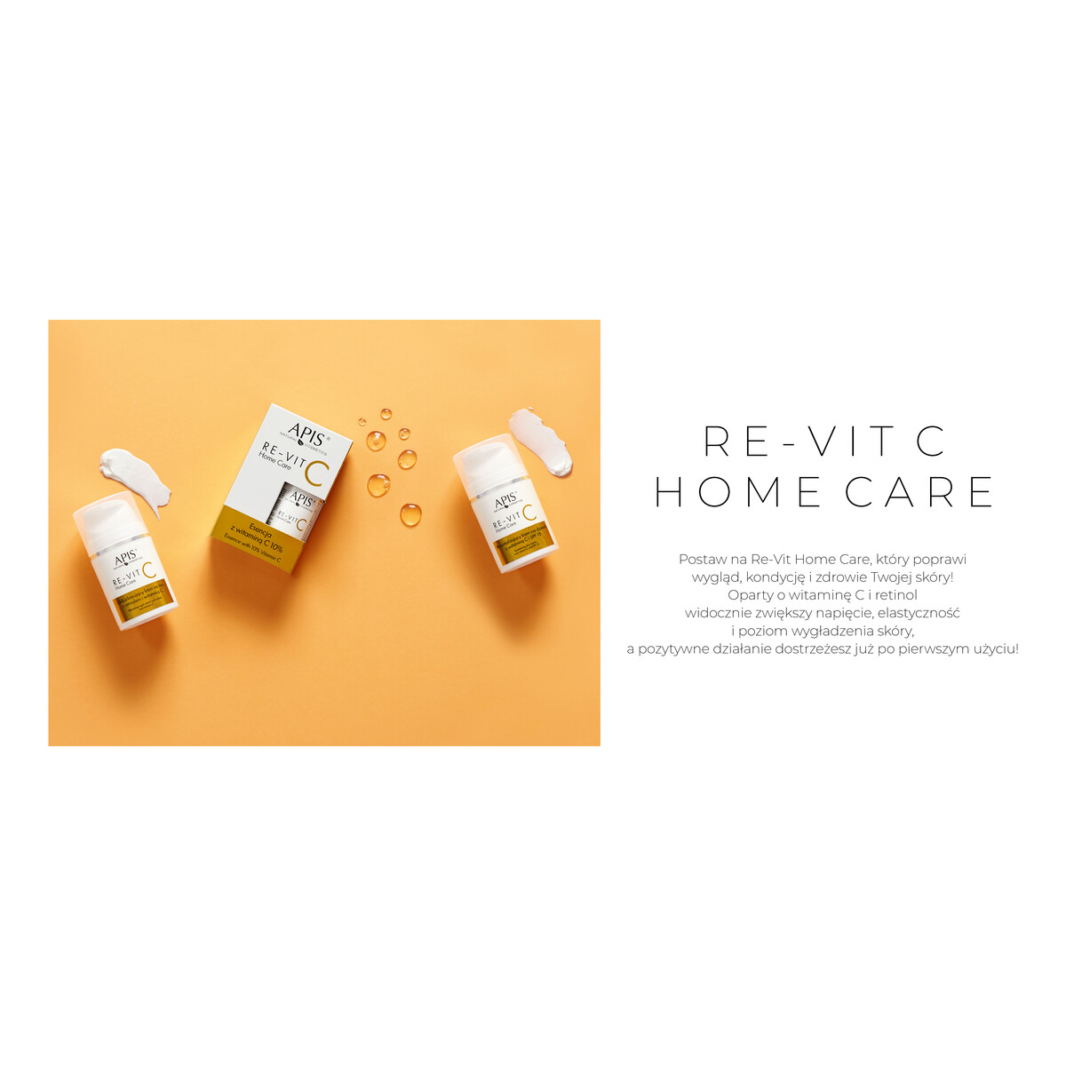 Apis Re-Vit C Home Care Home Care Rewitalizujący krem z witaminą C na dzień SPF 15 50ml