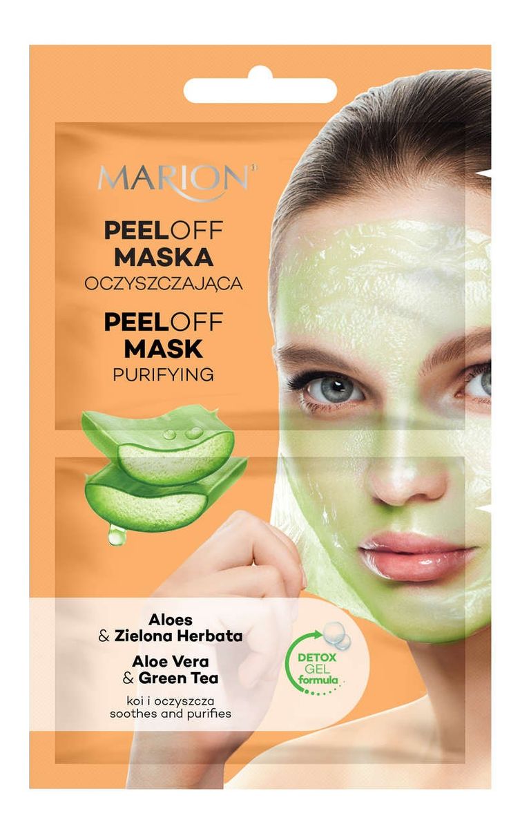 Maseczka PELL OFF oczyszczająca Aloes