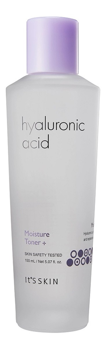 Hyaluronic acid moisture toner+ nawilżający tonik do twarzy z kwasem hialuronowym