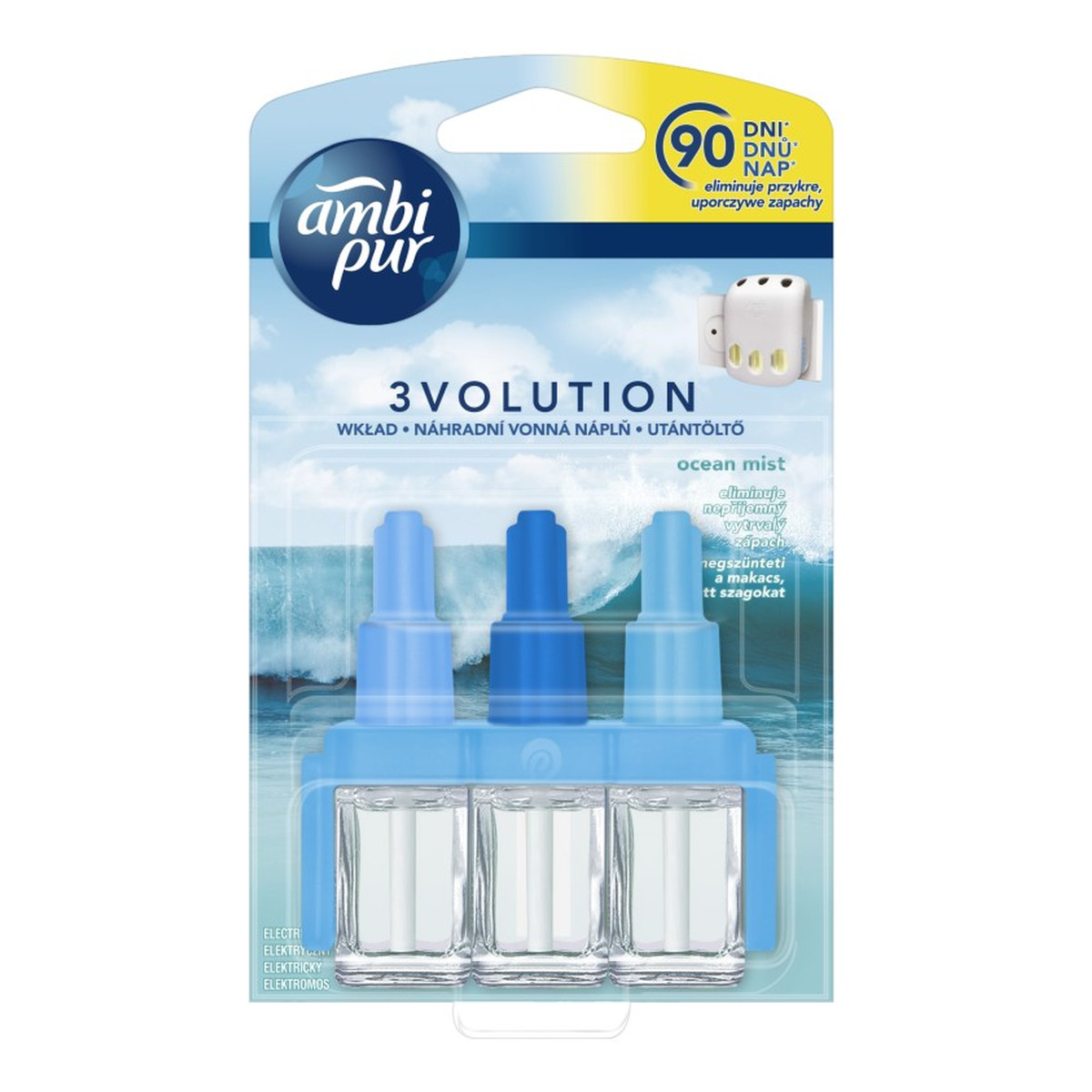 Ambi Pur 3volution ODŚWIEŻACZ ELEKTRYK 3V ZAPAS OCEAN MIST 20ml