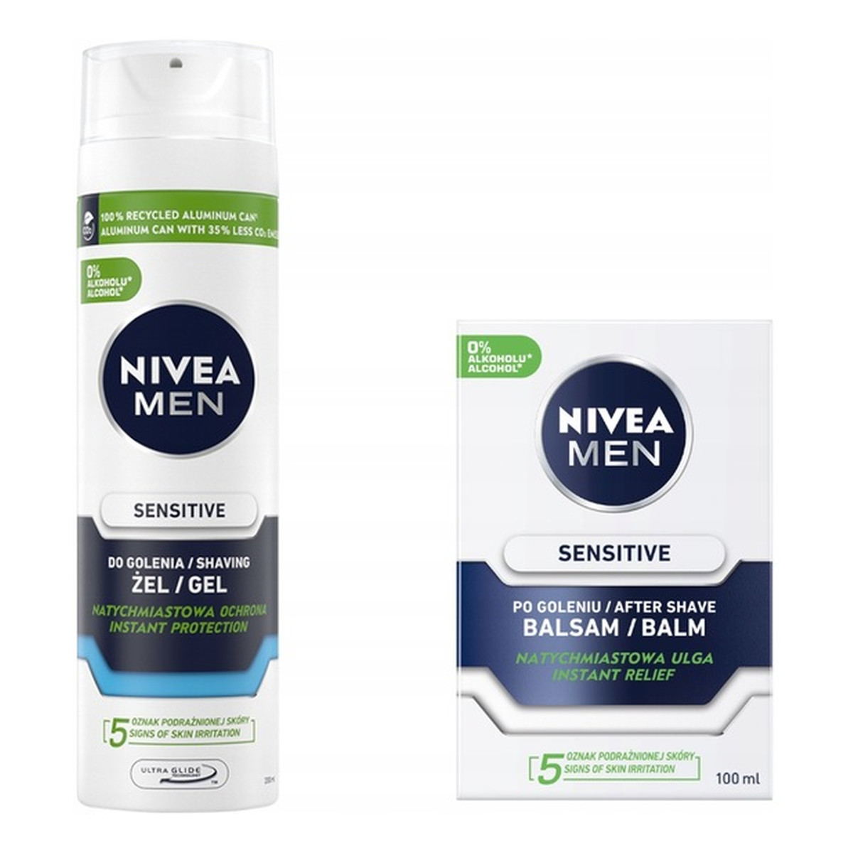 Nivea Men Feel Recovered Zestaw kosmetyków dla mężczyzn