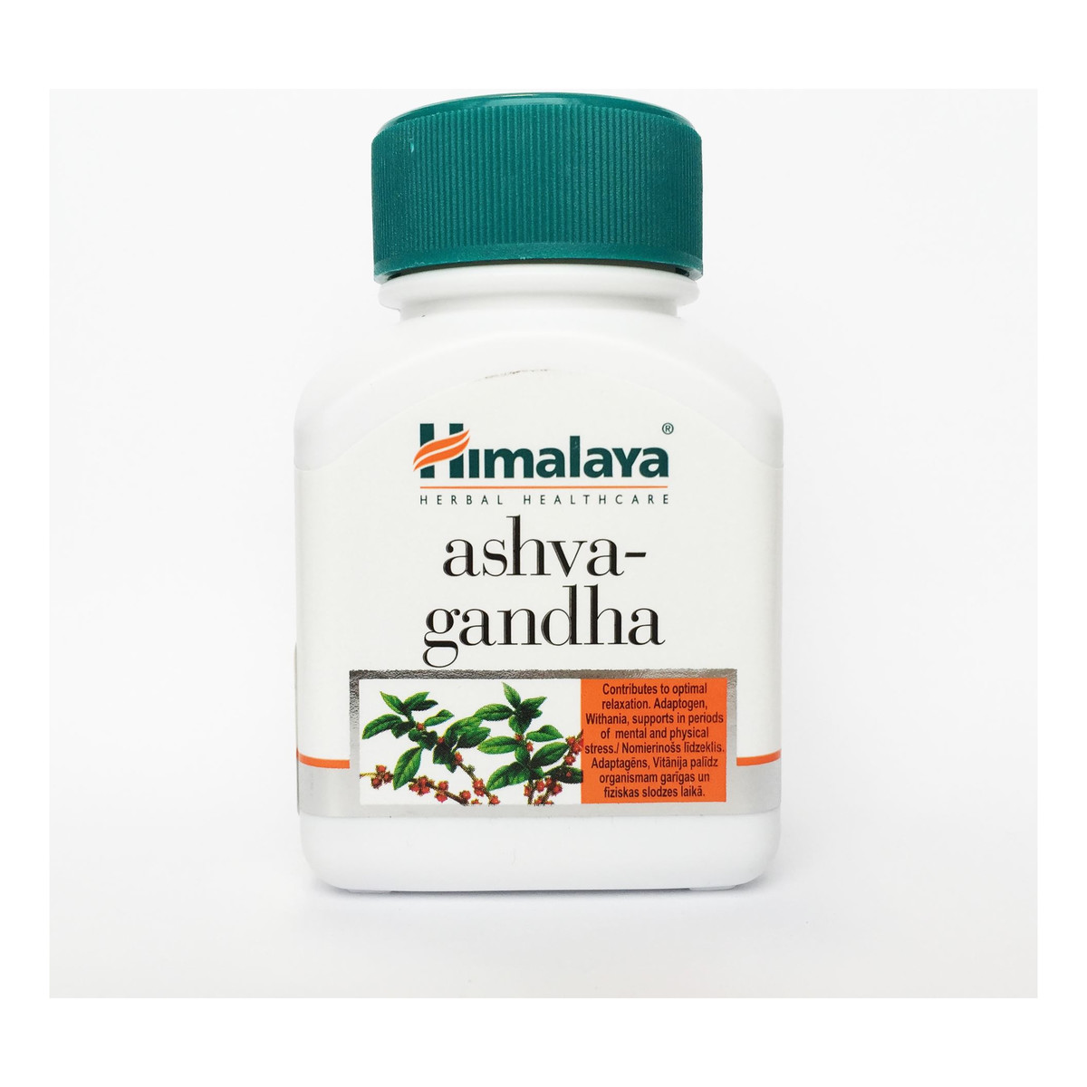 Himalaya Healthcare Ashva-Gandha suplement diety łagodzący objawy stresu 60 Kapsułek