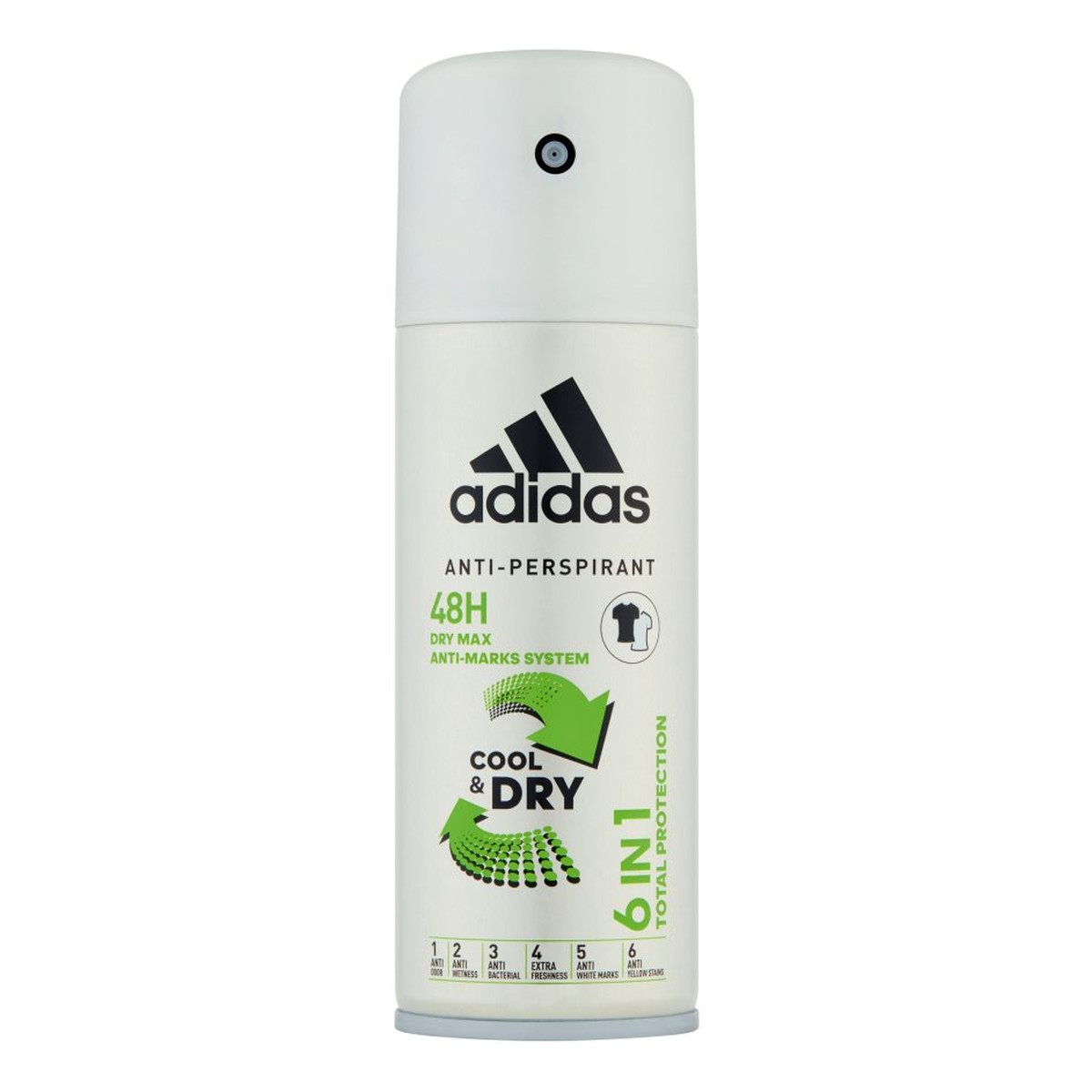 Adidas Cool&Dry Men Dezodorant Spray 6w1 150ml