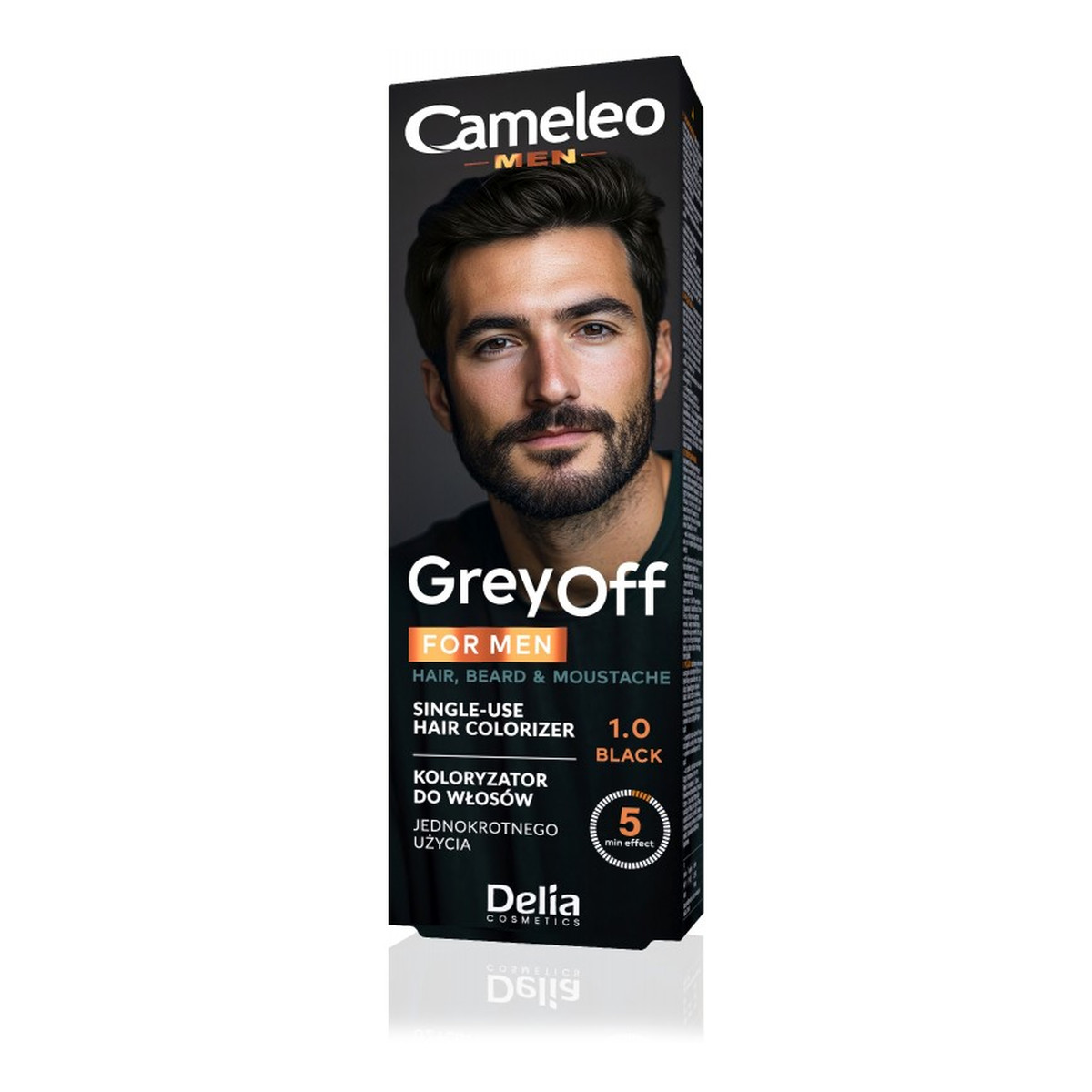 Cameleo Men Krem koloryzujący do włosów brody i wąsów 15ml