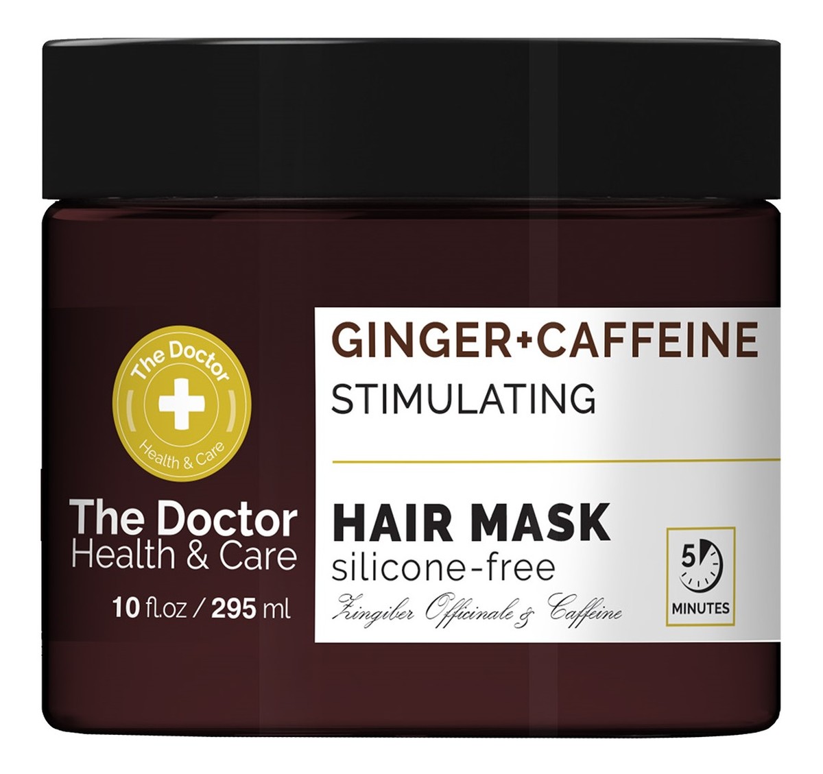 Health & care maska do włosów stymulująca cebulki imbir + kofeina