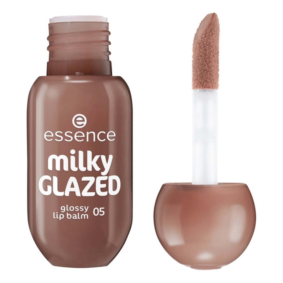 Essence Milky GLAZED glossy lip balm lśniący balsam do ust 4ml 2l