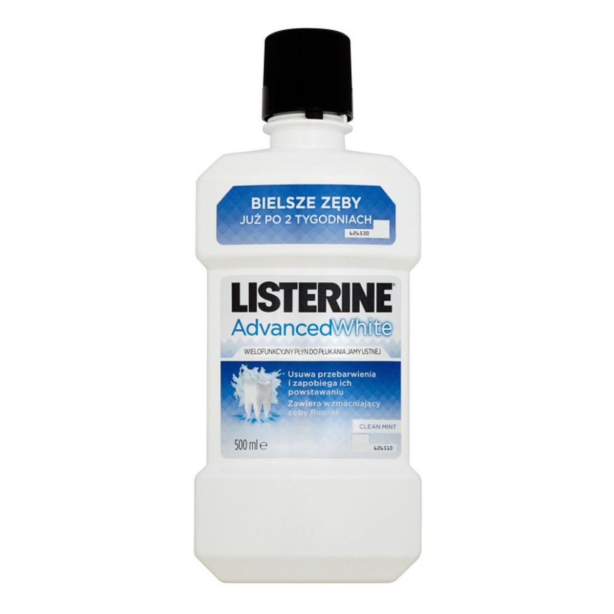 Listerine ADVANCED WHITE WIELOFUNKCYJNY PŁYN DO PŁUKANIA JAMY USTNEJ 500ml