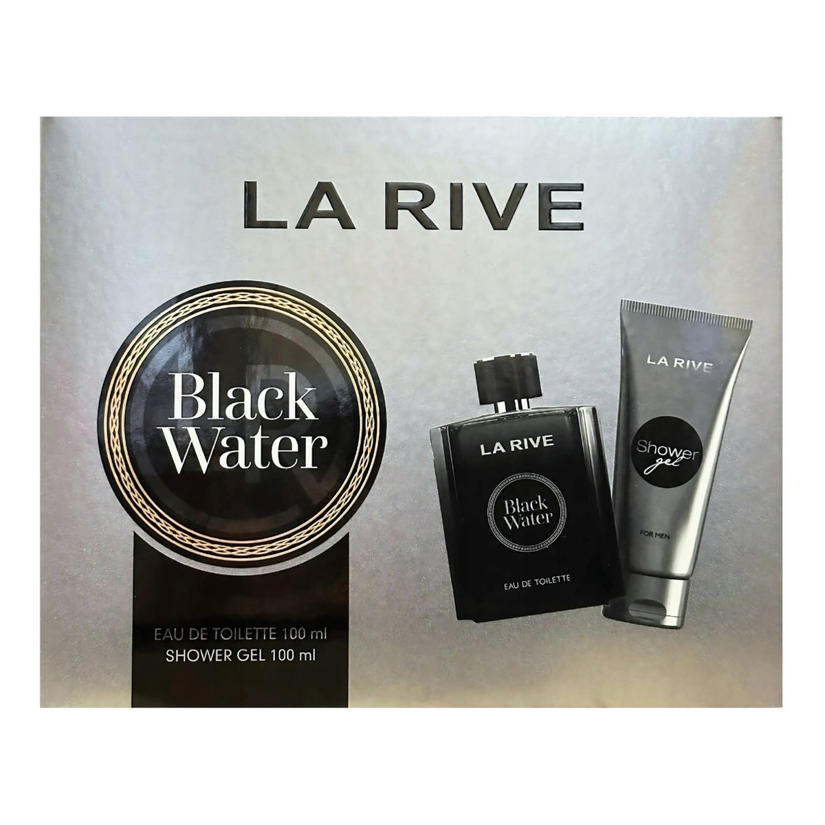 La Rive MAN Zestaw Black Water Woda Toaletowa I Żel pod Prysznic 100ml